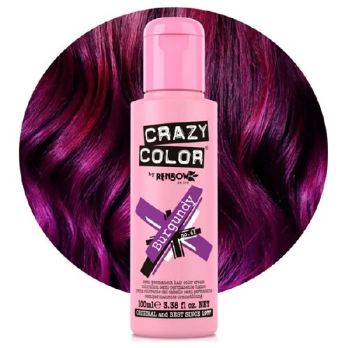 Crazy Color Burgandy 100ml